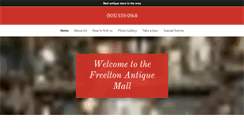 Desktop Screenshot of freeltonantiquemall.com