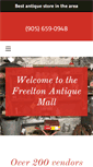 Mobile Screenshot of freeltonantiquemall.com